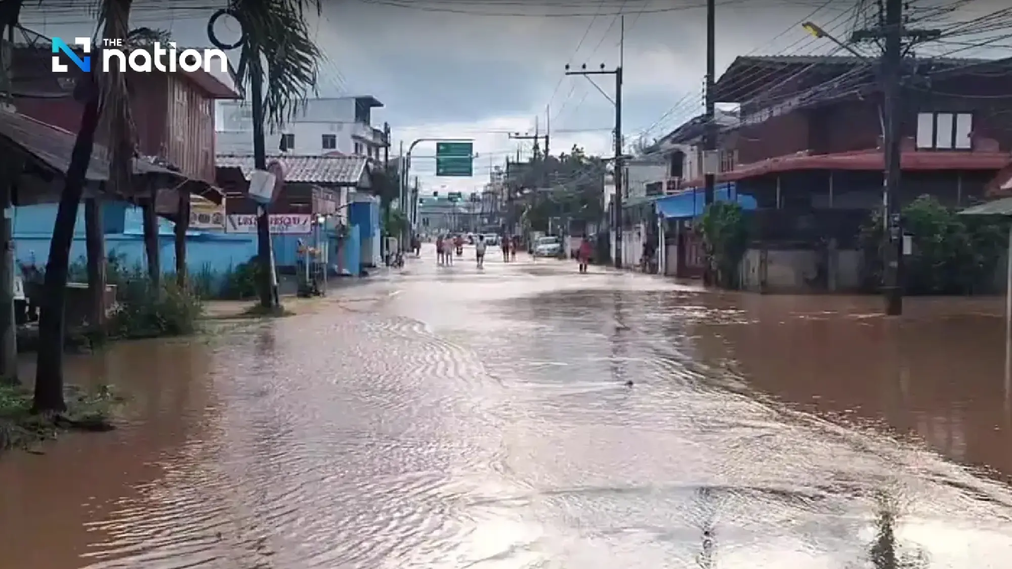 Thailand’s Phayao province inundated as heavy rains cause flash floods