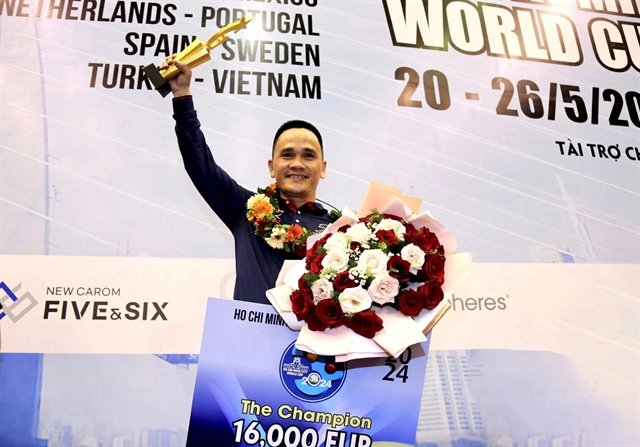Sausage seller to world champ: The journey of a Vietnamese billiards talent