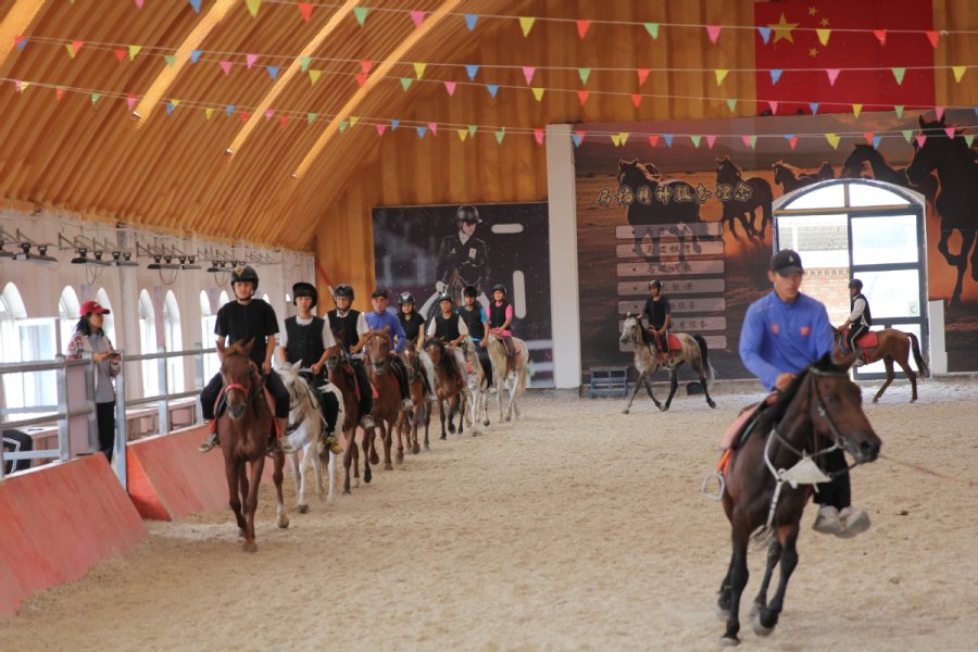 Xinjiang's deep horse-riding history