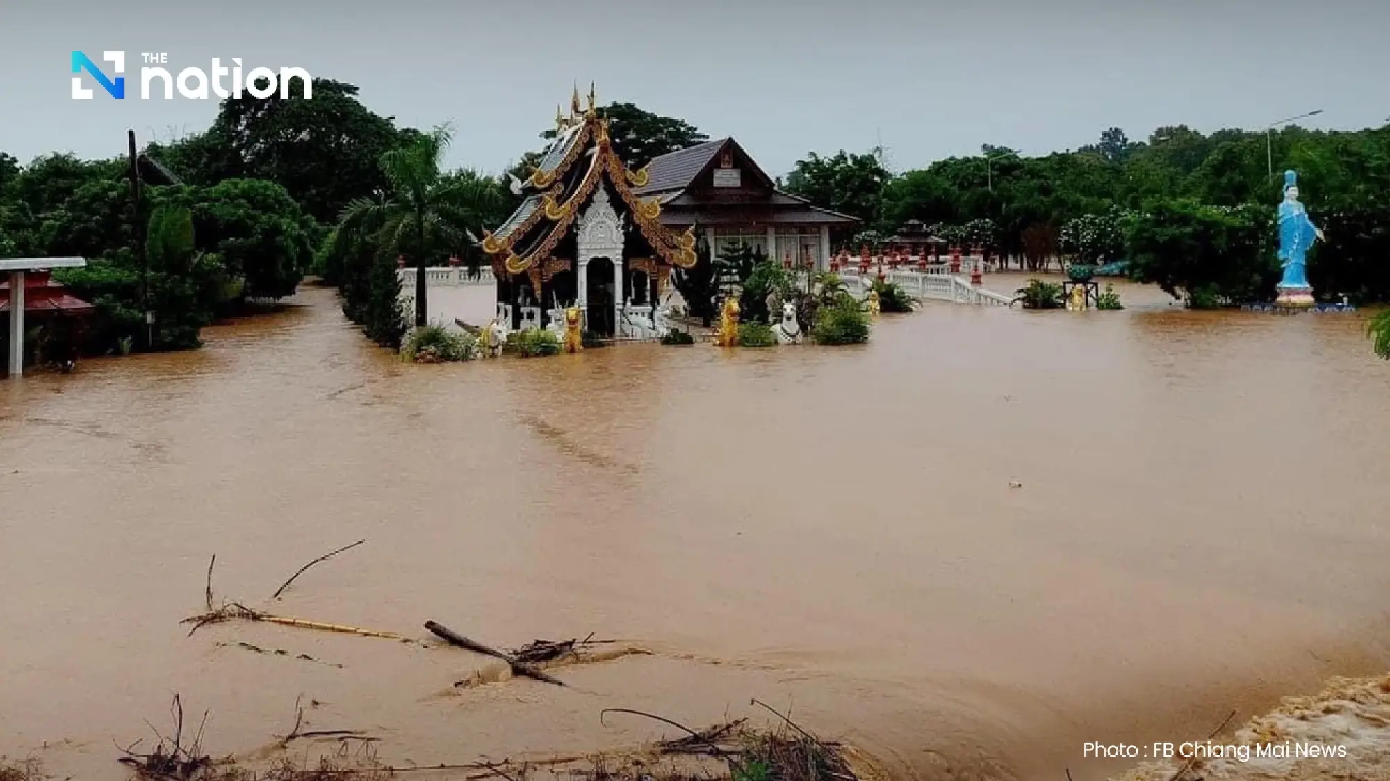 Flooding in Thailand’s Chiang Mai now under control, governor says