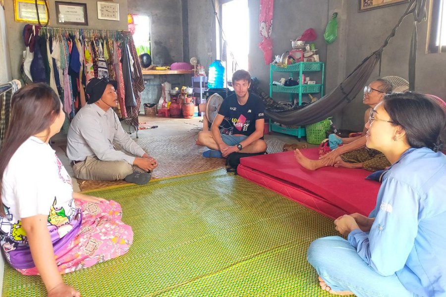 From Europe to Southeast Asia: UK cyclist raises funds for disaster victims