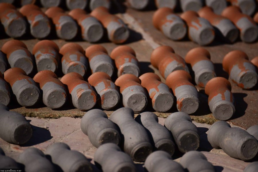 Potters of Nepal’s Bhaktapur busy in Tihar preparation