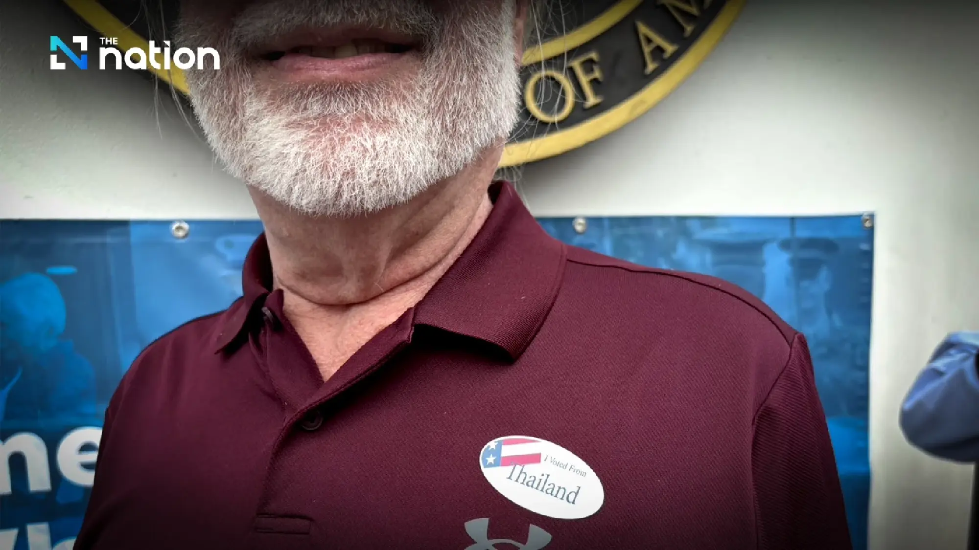 American voters in Thailand cast presidential election ballots at embassy