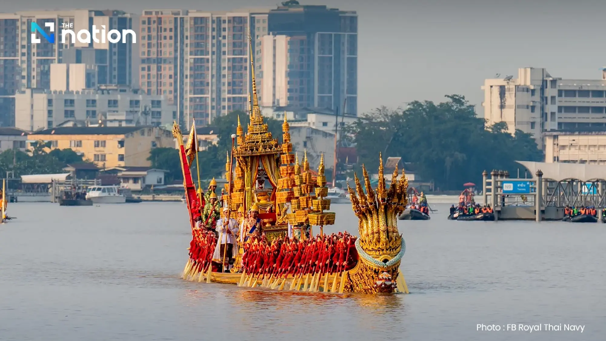 Know the vessels which took part in Thailand’s Royal Barge Procession