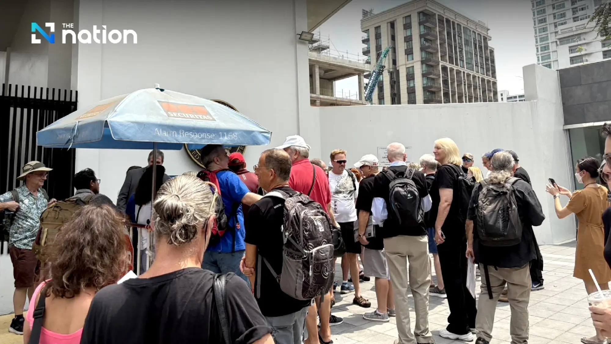 American voters in Thailand cast presidential election ballots at embassy