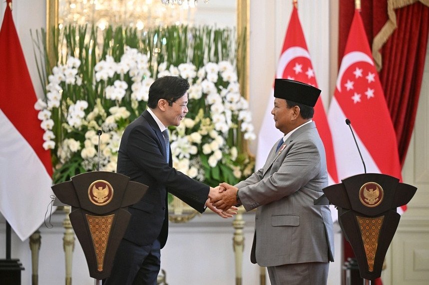 Indonesia President Prabowo, Singapore PM Wong usher in stronger