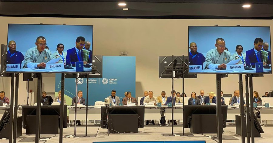 Bhutan led G-ZERO coalition launch at COP29 to champion carbon neutrality