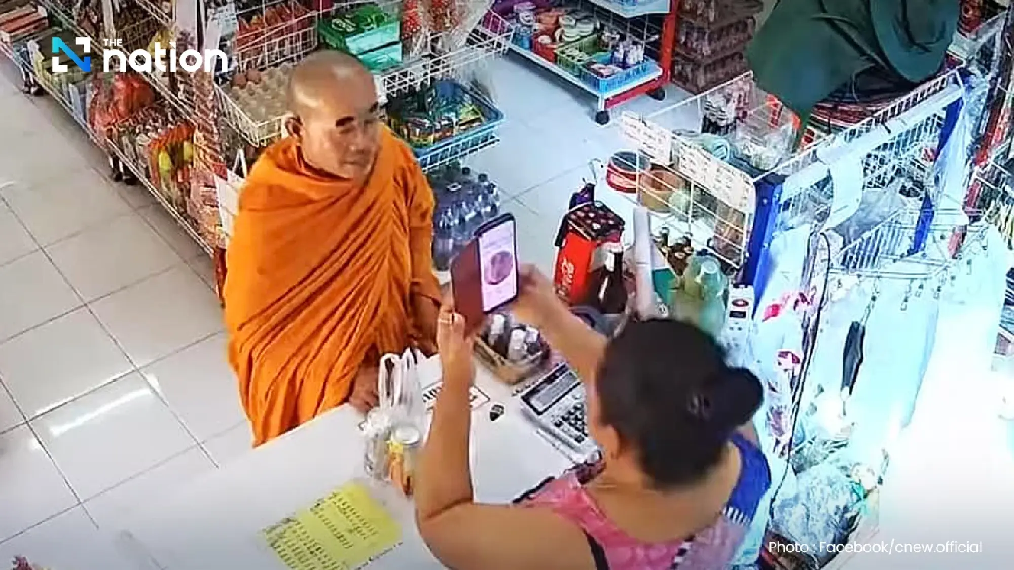 Thai monk’s DIY eyebrows to unlock welfare card payment go viral