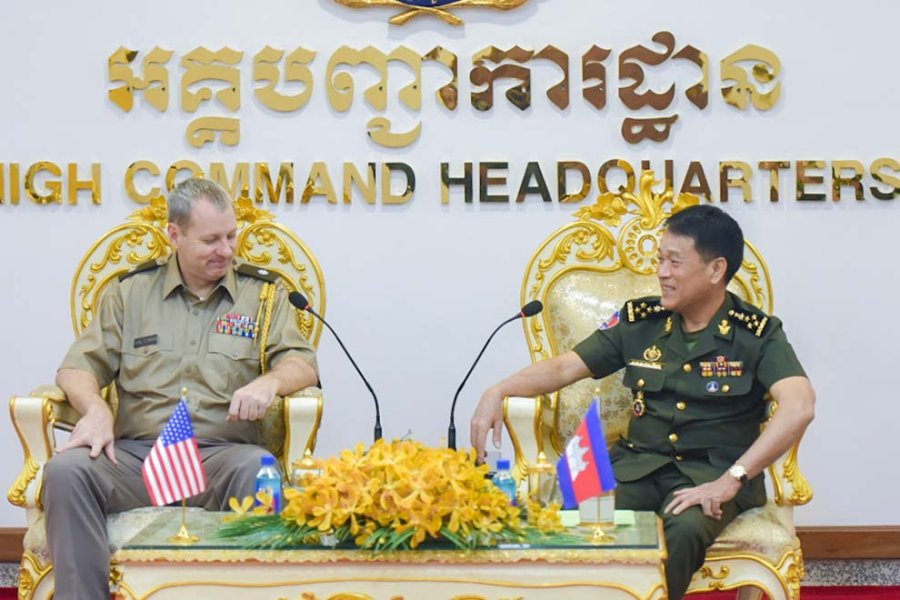 Talks on Cambodia-US military drills may resume in February