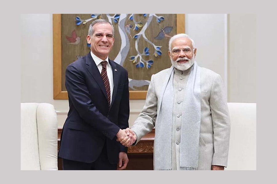 US envoy meets Indian PM Modi, says India-US partnership will continue to grow