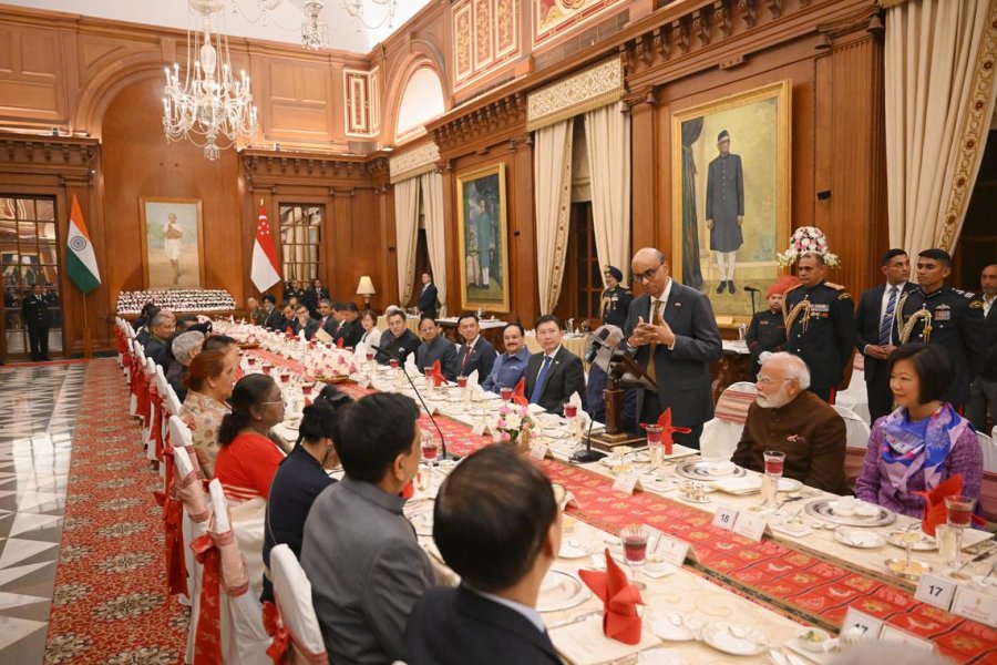 Singapore and India’s ‘natural partnership’ on new trajectory, says President Tharman