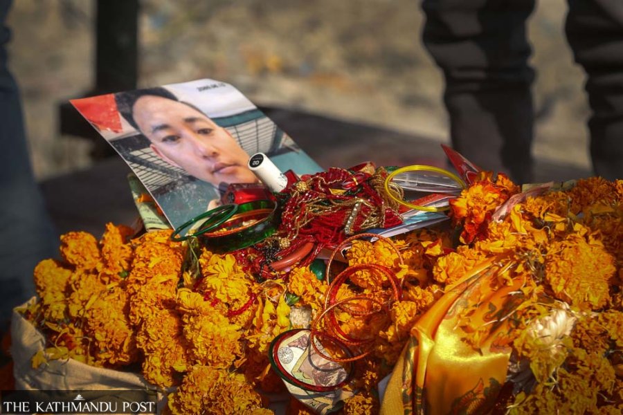 Family conducts symbolic cremation for Nepali soldier killed in Russian army