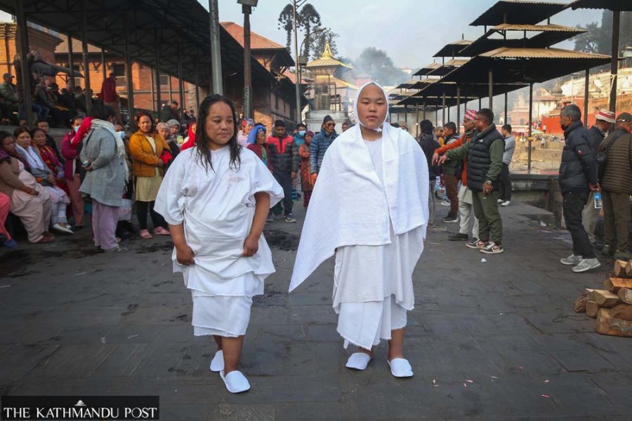 Family conducts symbolic cremation for Nepali soldier killed in Russian army