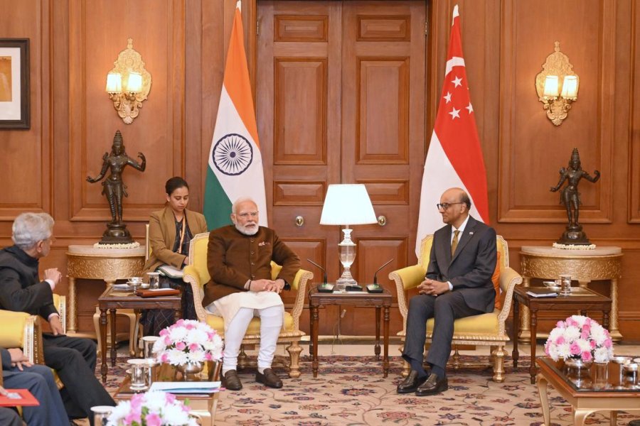 Singapore and India’s ‘natural partnership’ on new trajectory, says President Tharman