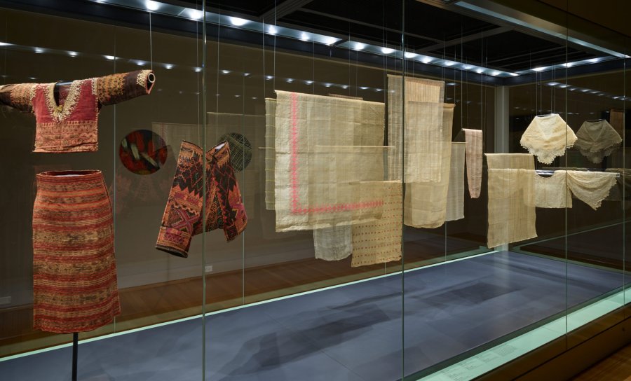 Humble Philippine textile made of pineapple takes center stage at this American museum