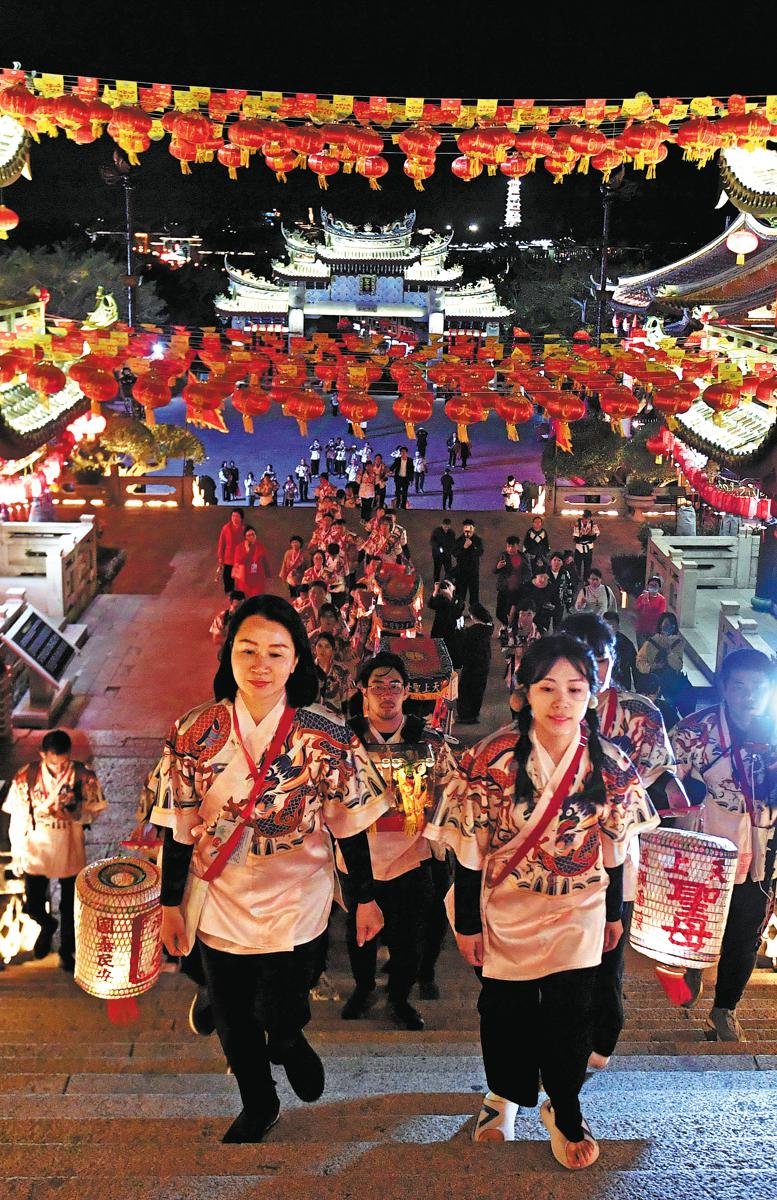 Devotion to sea goddess Mazu stretches from Fujian to Taiwan