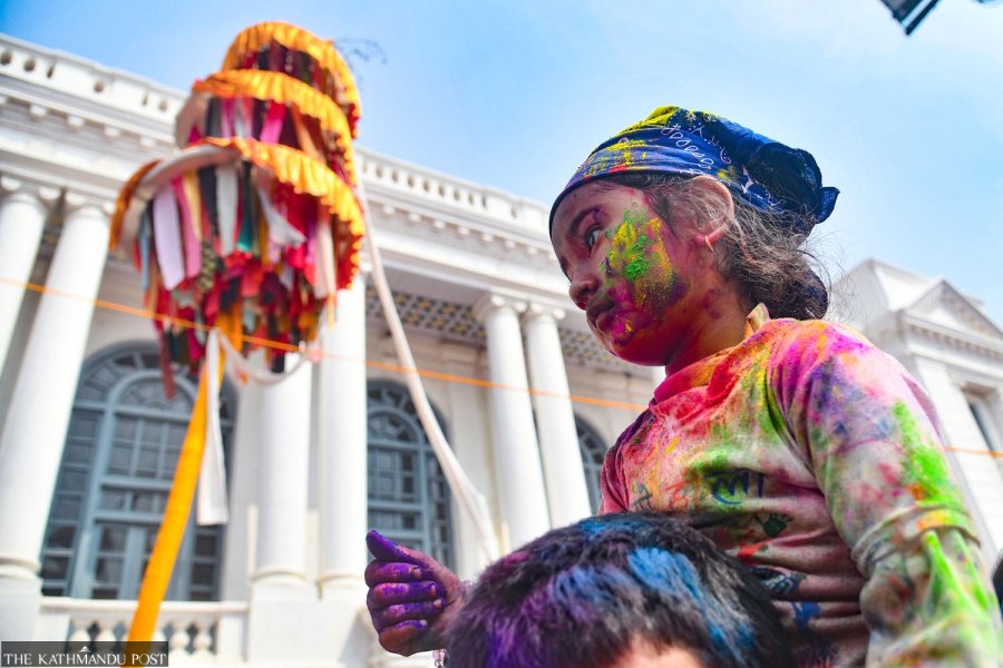 Nepal’s Holi celebrations in pictures