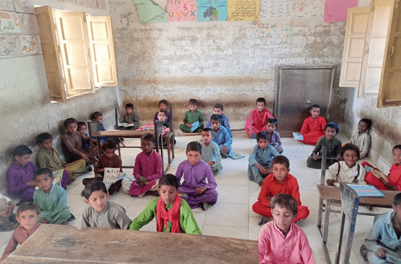 Flooded and forgotten: The haunting reality of flood-ravaged schools in Sindh