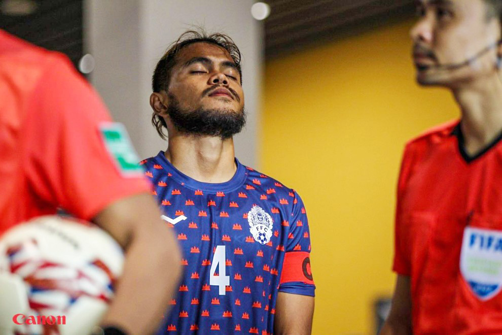 Cambodia’s football community deeply saddened by death of star defender Tes Sambath