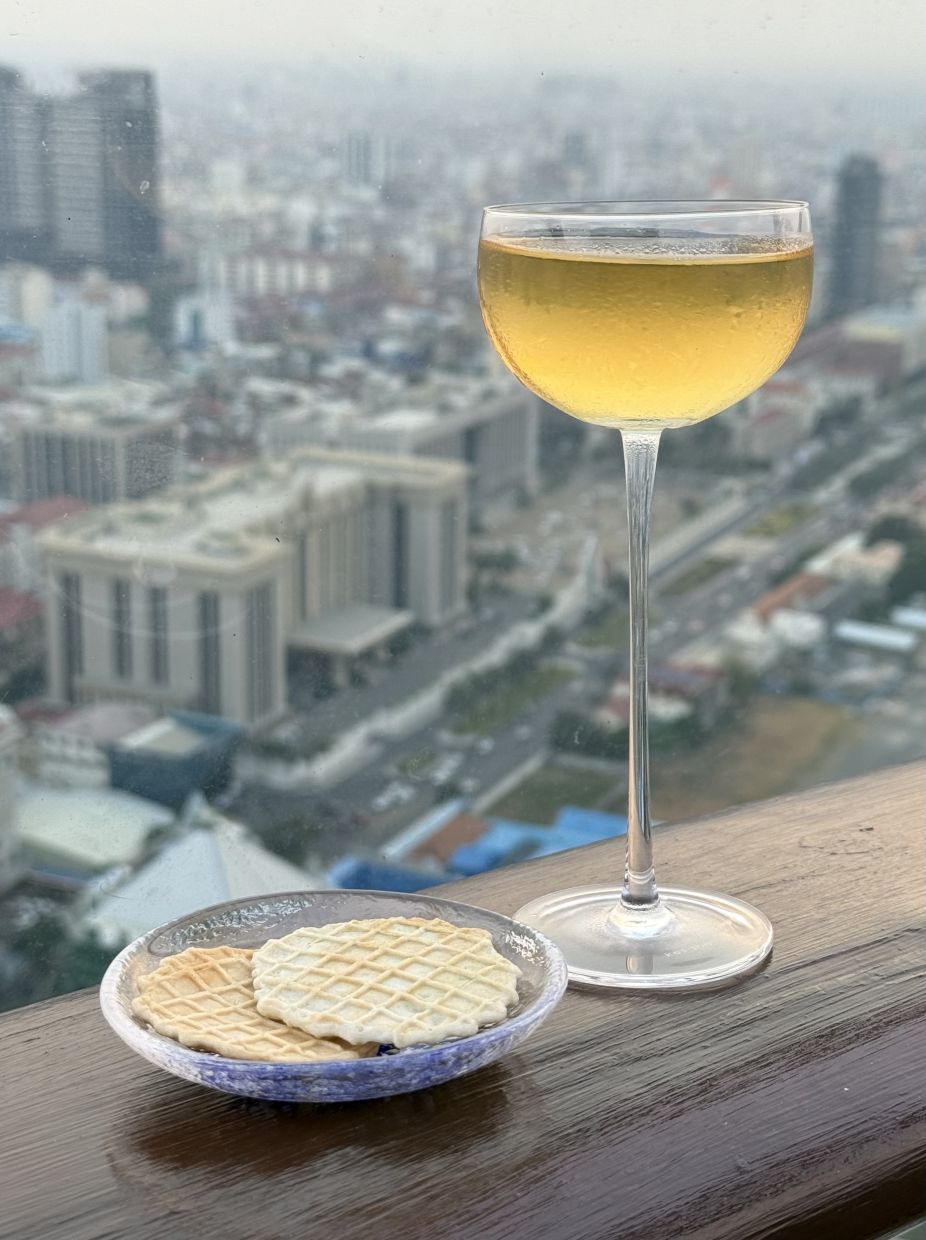 Anime in a glass: Sora Skybar in Phnom Penh's new cocktail menu is an animated affair