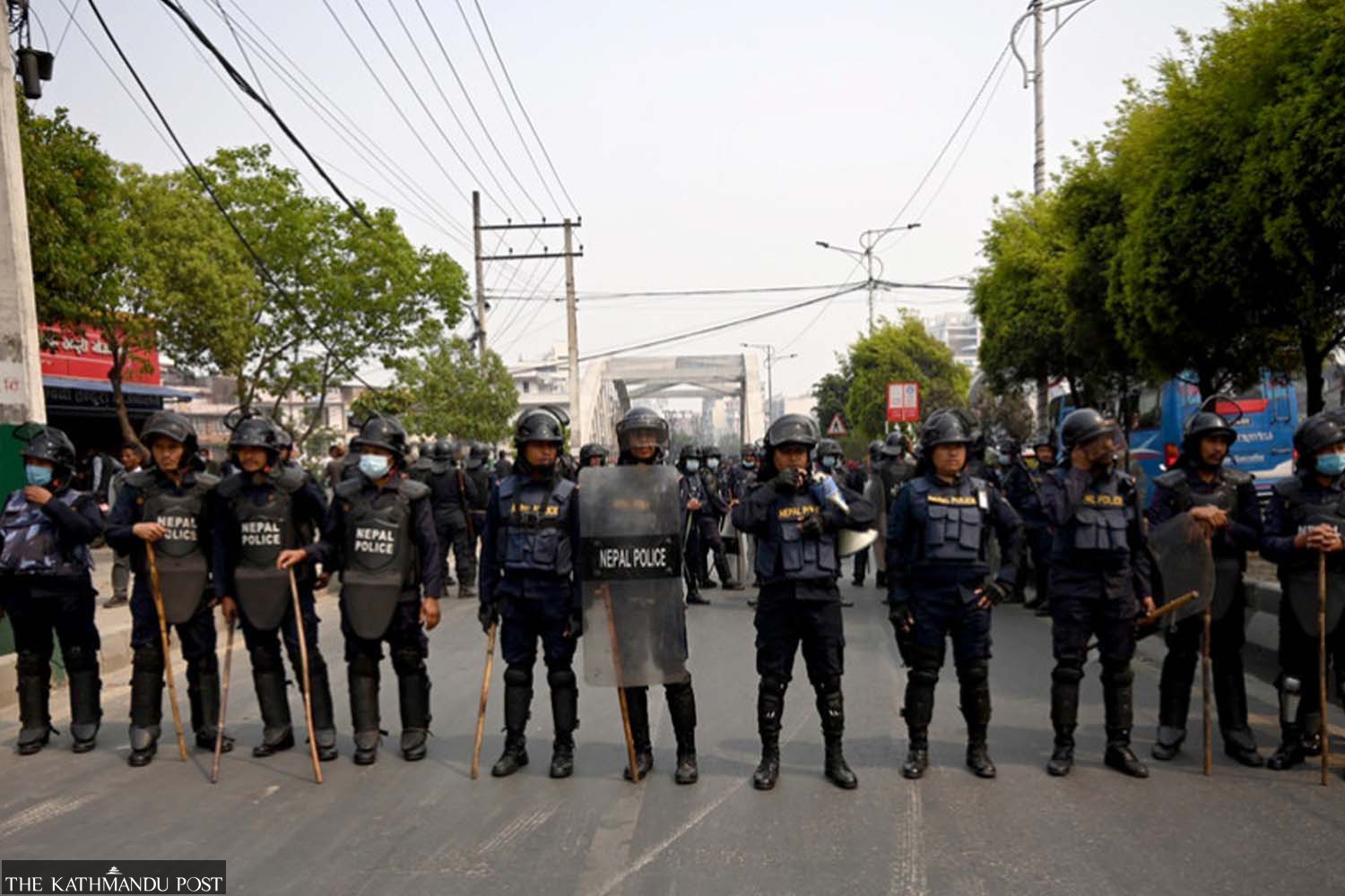 Teachers across Nepal stage mass protest in Kathmandu for Education Bill