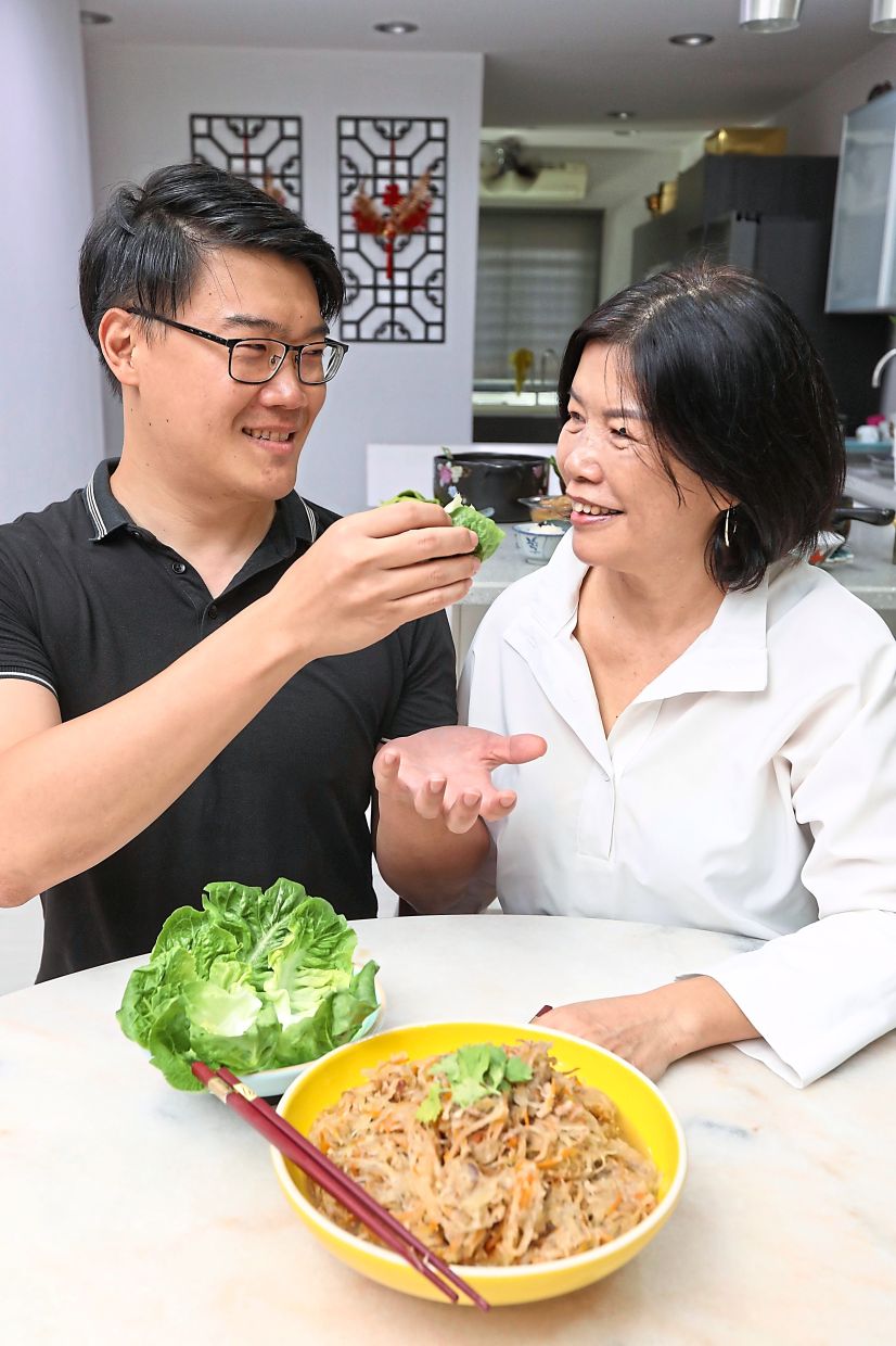 Malaysian son learns cherished family recipes from mother