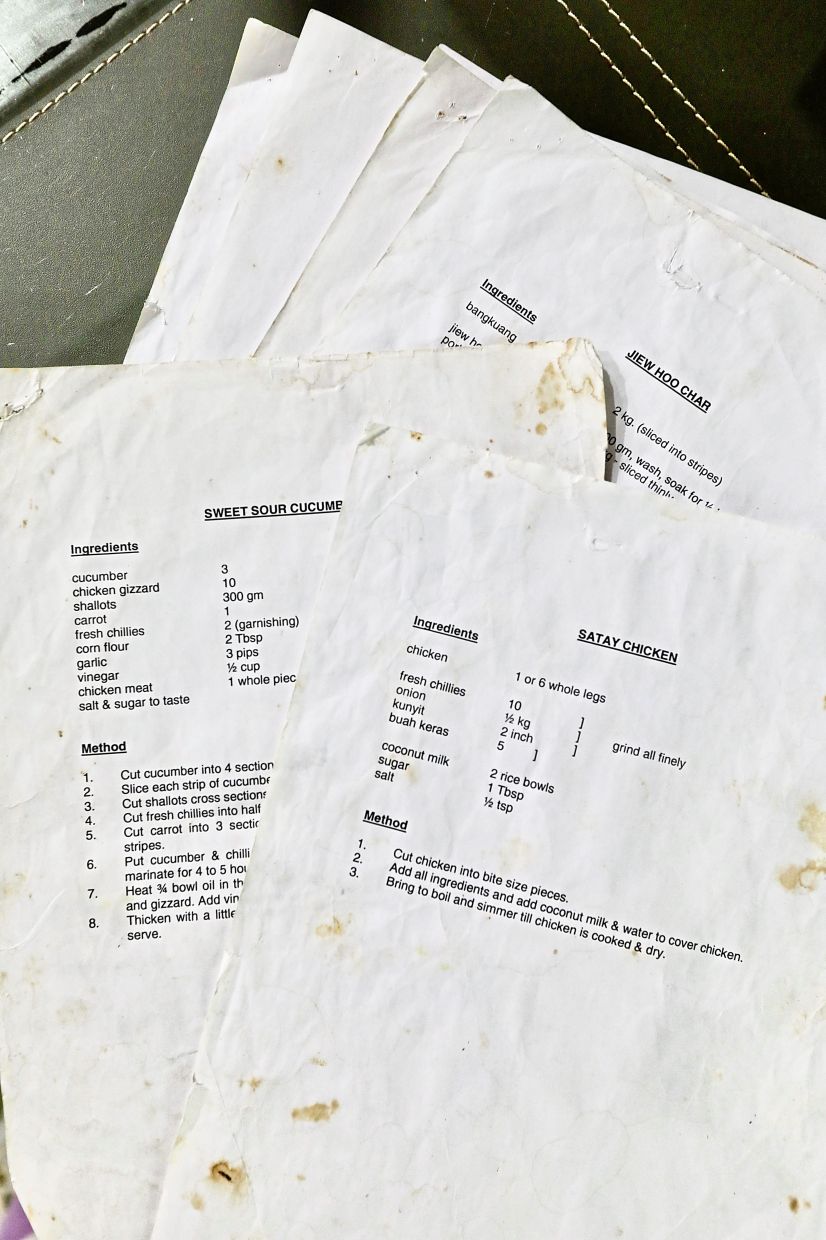 Malaysian son learns cherished family recipes from mother