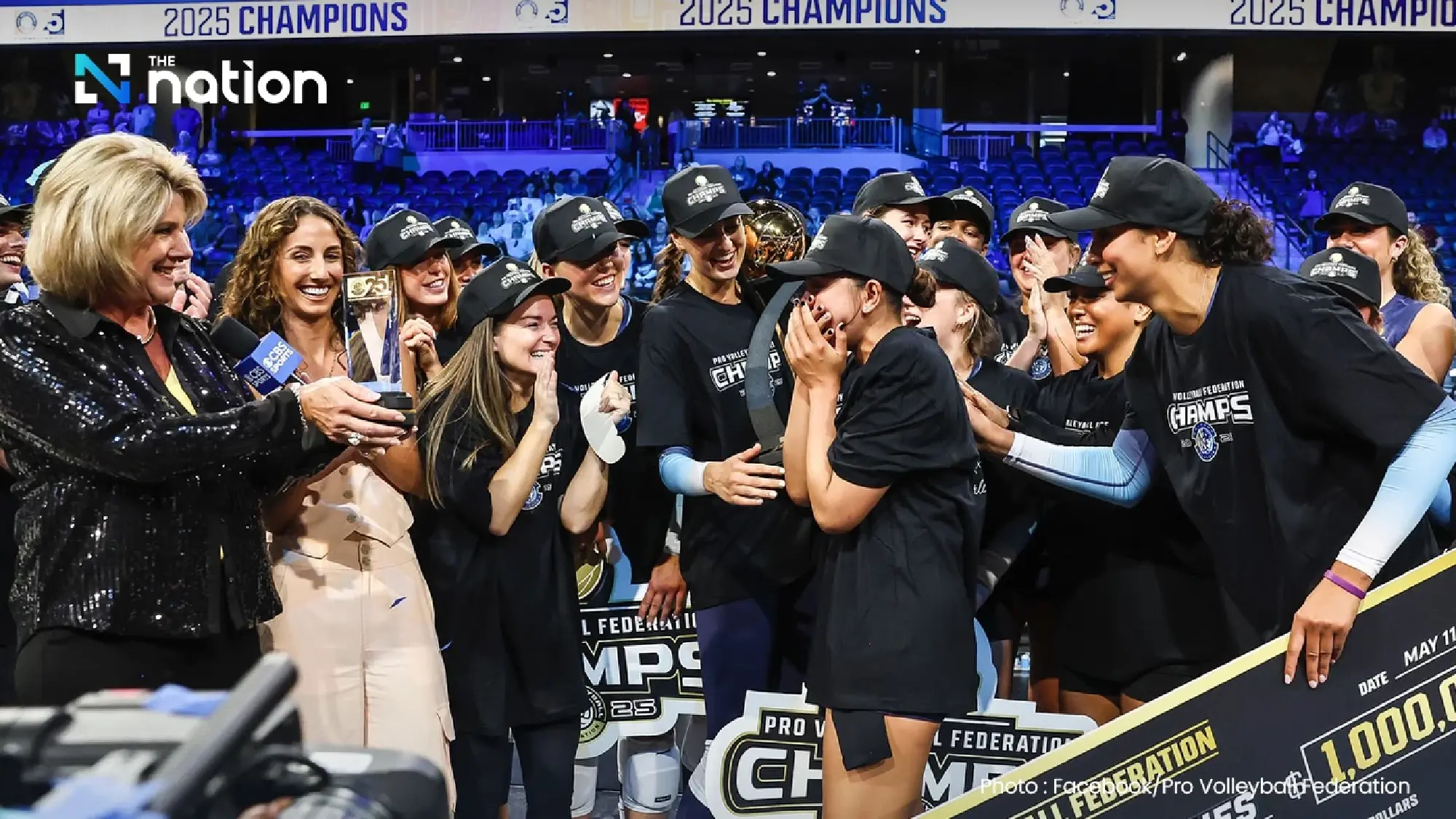 Thai setter Pornpun leads Orlando Valkyries to historic PVF title, earns MVP honours