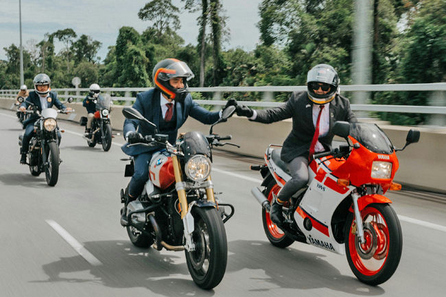 Riders hit the road in Brunei to raise awareness for men’s health