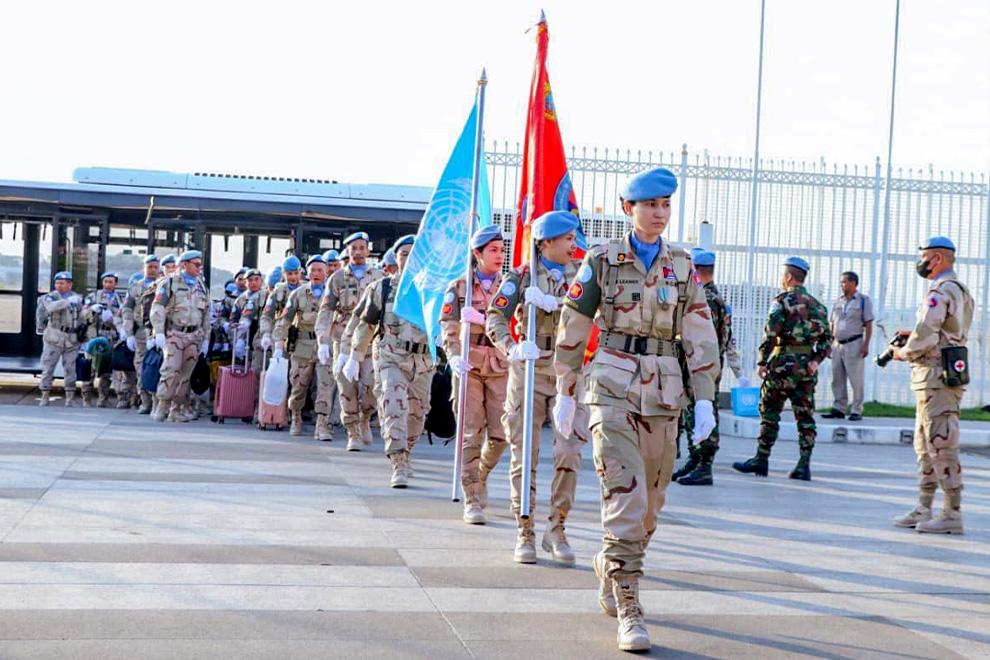 Shattering sandbags: First Cambodian women UN commander in Lebanon
