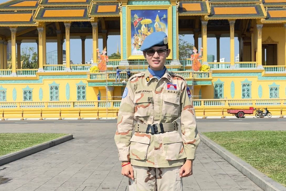 Shattering sandbags: First Cambodian women UN commander in Lebanon