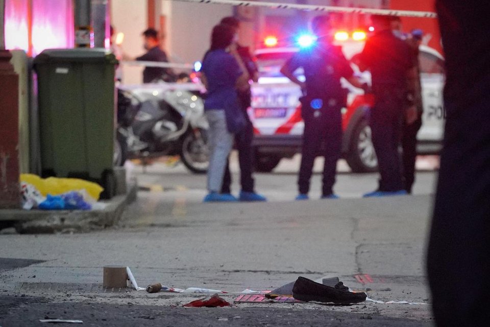 Singapore slashing: Man gets 19 years’ jail, caning for attempted murder of wife