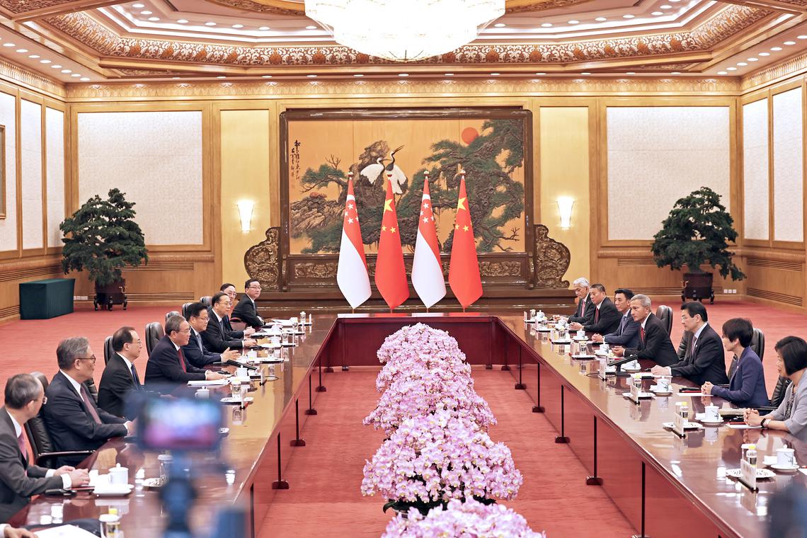 Important to continue nurturing trust and understanding, PM Wong tells Chinese Premier Li
