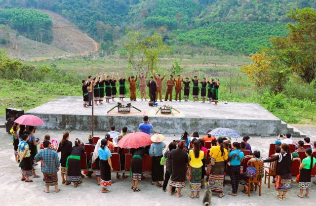 The rituals of the New Year Thunder Festival of central Vietnam province