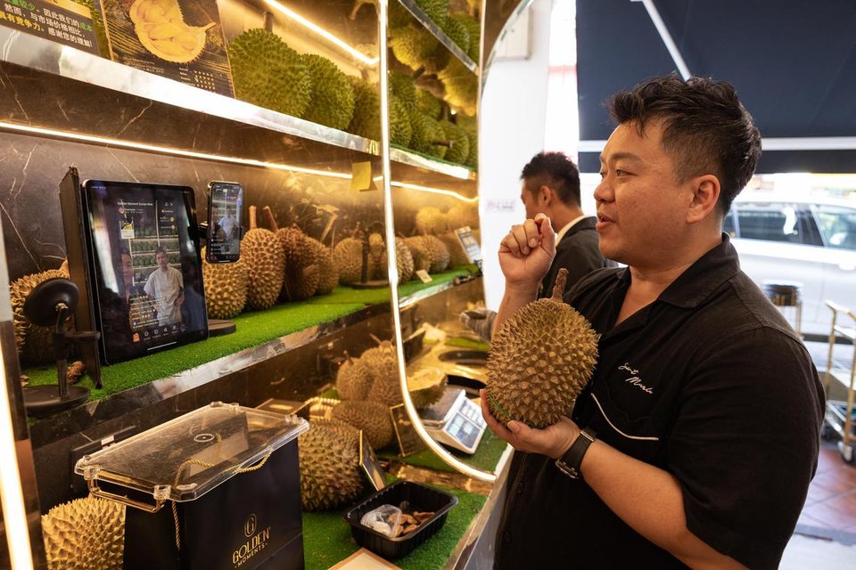 Six-figure sales each durian season: Why Singapore’s durian sellers are now live selling on TikTok