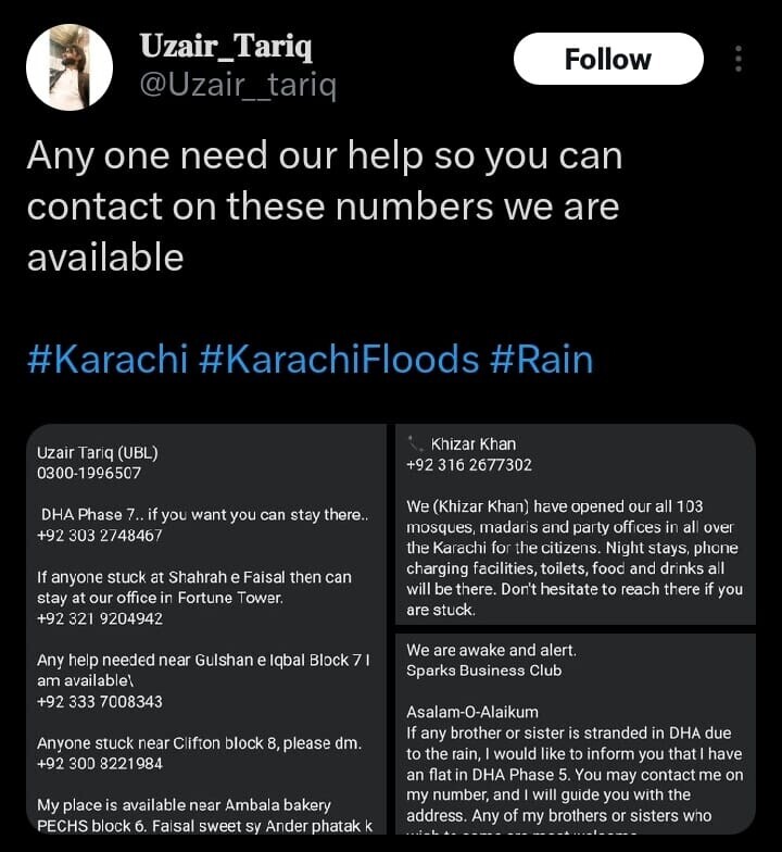 The only good thing to come out of Karachi’s floods was Karachiites