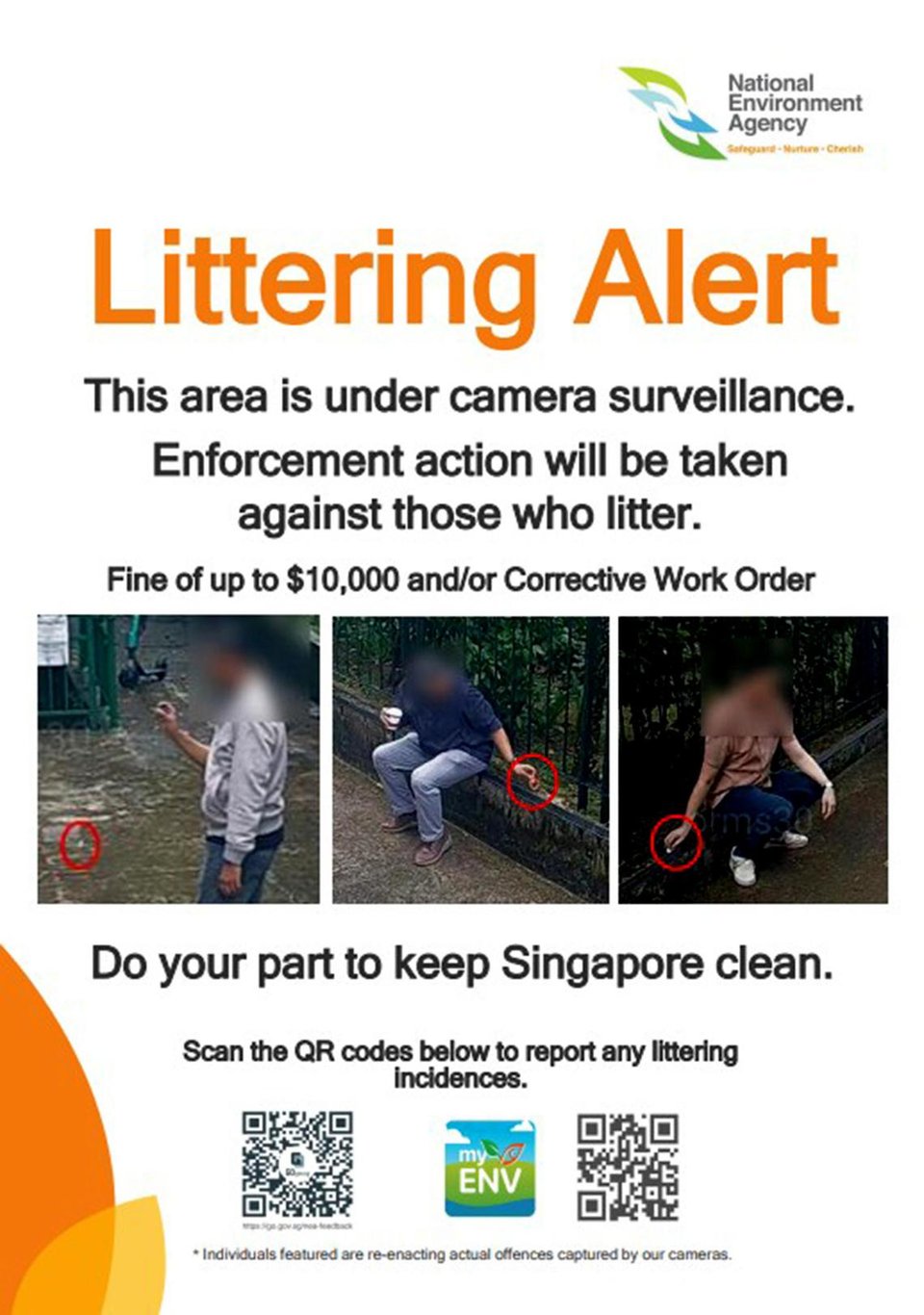 Posters of litterbugs put up in Singapore’s Chinatown as authorities strive to keep neighbourhoods clean