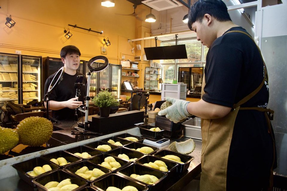 Six-figure sales each durian season: Why Singapore’s durian sellers are now live selling on TikTok