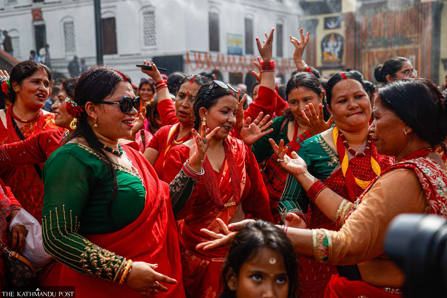 Nepal’s Hindu women throng Pashupatinath temple to celebrate Haritalika Teej