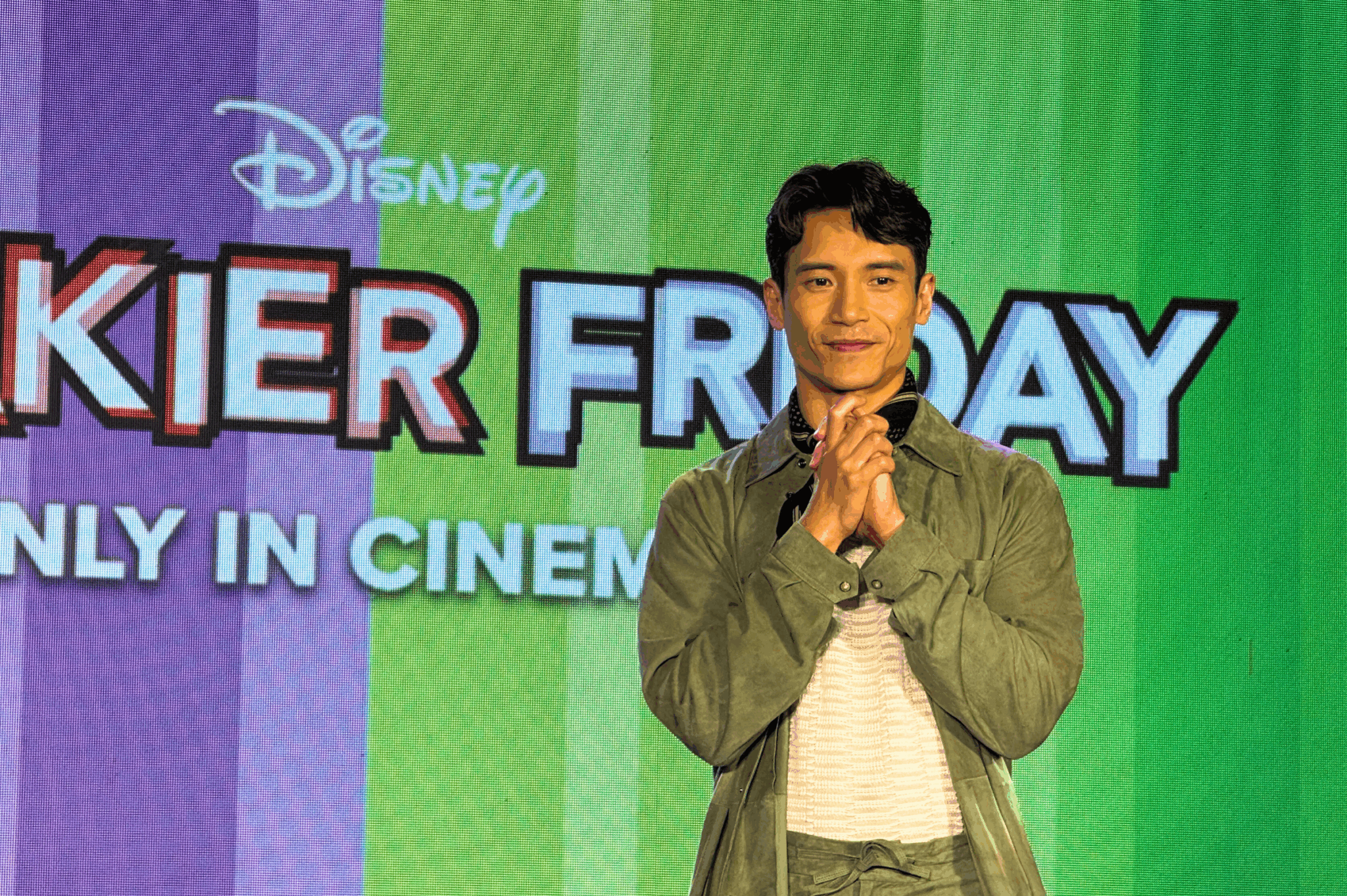 Hollywood star Manny Jacinto sent fans swooning in Manila homecoming
