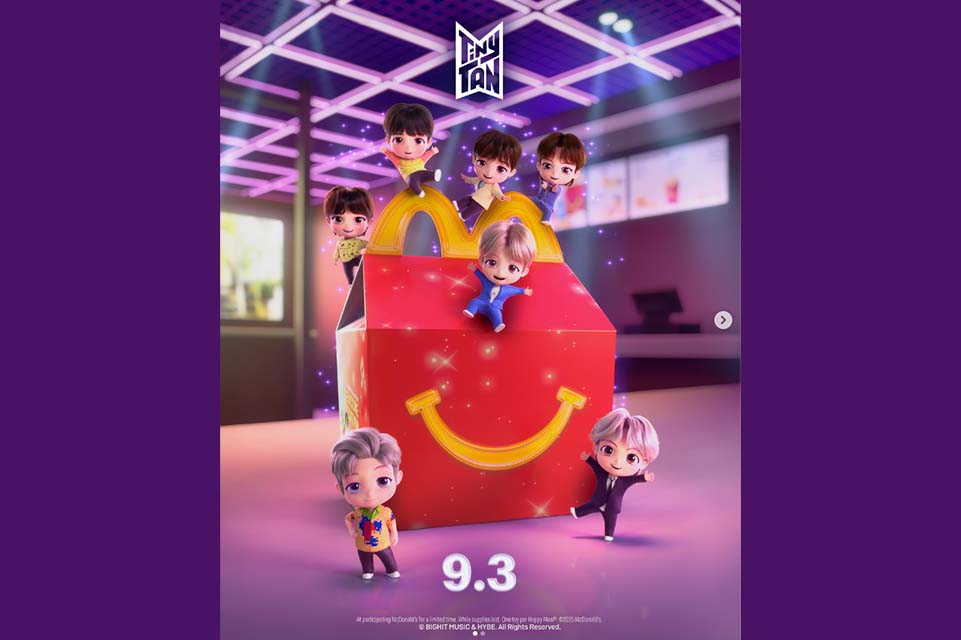 Lancement Des Repas BTS De McDonald's - Tech Tribune ance