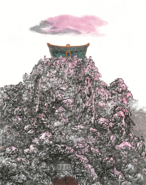 Acclaimed Chinese artist creates paintings of nature in miniature form, evoking philosophical reflections