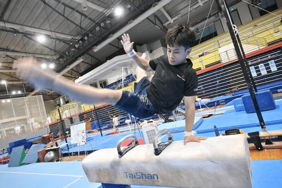 Singaporean gymnast makes his mark on the world stage