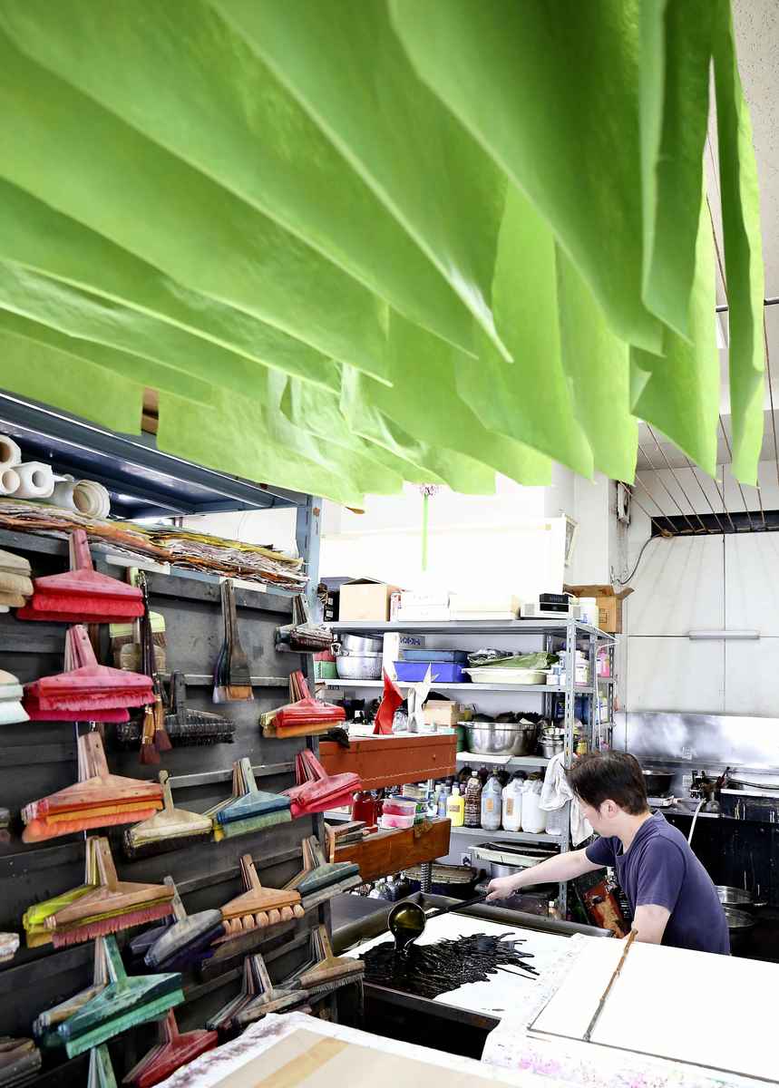 Tokyo’s origami hub draws global crowds with hand-dyed paper