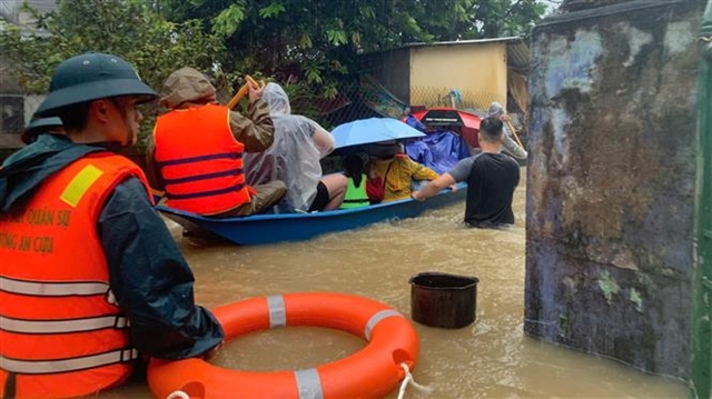 Record flooding hits Vietnam’s Hue as river rises above alert level 3