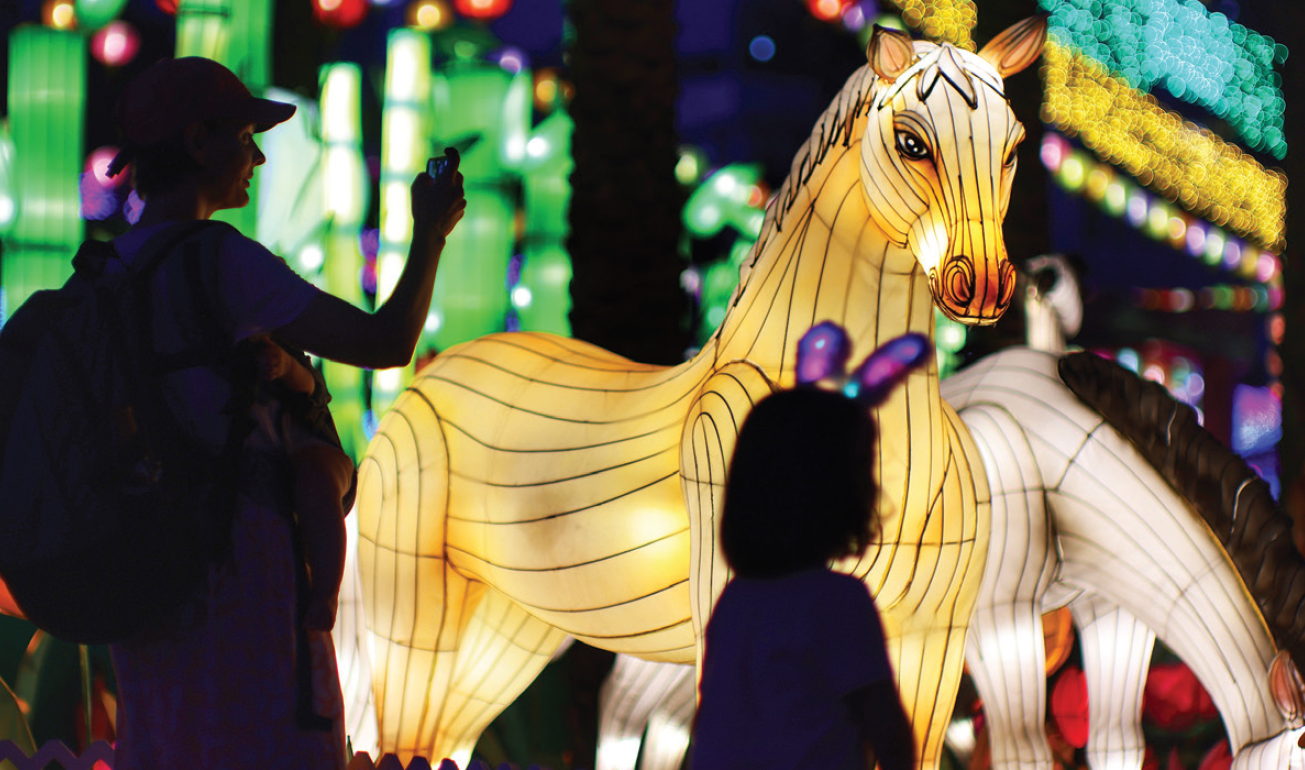 Hong Kong transforms into a vibrant spectacle for the Mid-Autumn Festival