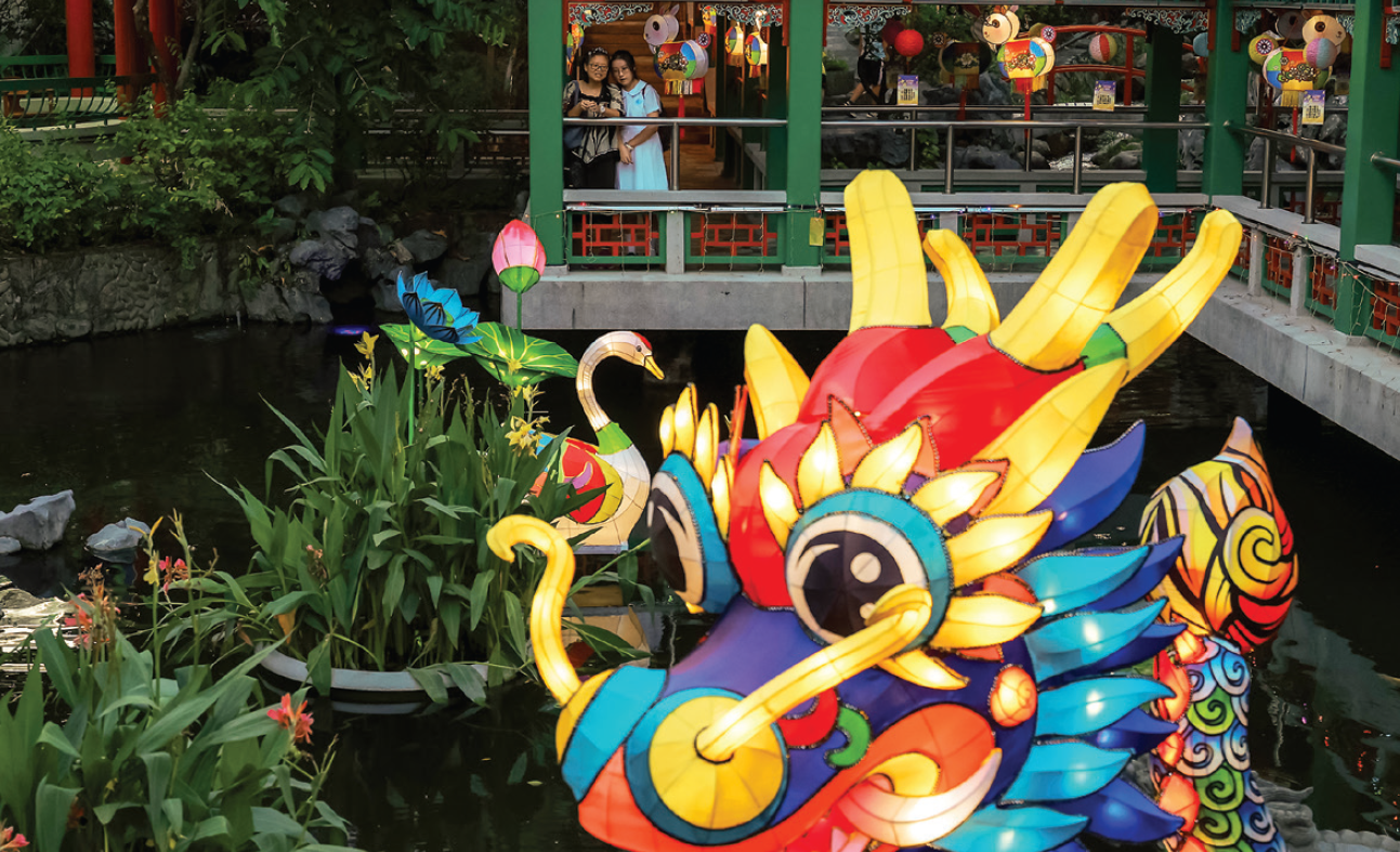 Hong Kong transforms into a vibrant spectacle for the Mid-Autumn Festival