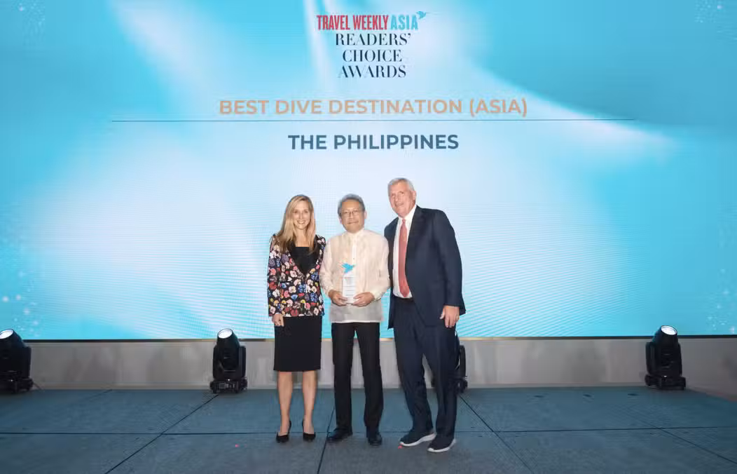 Philippines is 3-time best dive destination in Asia: Travel Weekly Asia awards