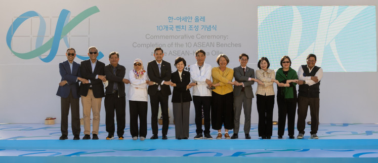 ASEAN ‘benches’ in Jeju celebrate bloc’s ties with South Korea
