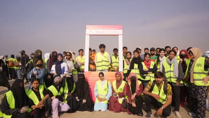 Gen Z is stepping up to clean beaches in Pakistan’s Karachi
